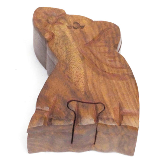 Wood Puzzle Box - Elephant
