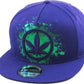 MARIJUANA LEAF SNAPBACK