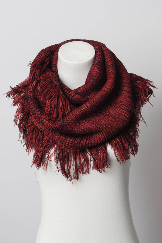 Soft and Warm Marled Knit Infinity Loop Scarf ♾️