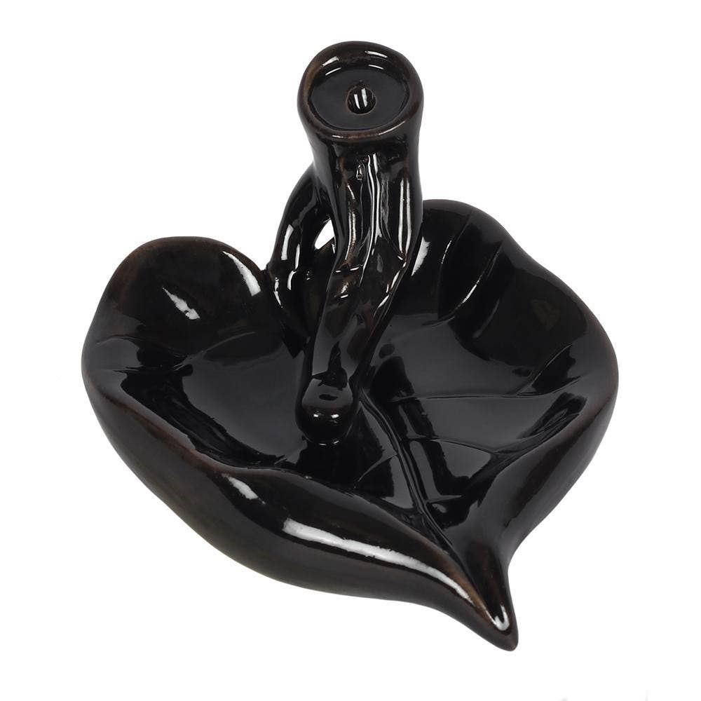 Leaf Backflow Incense Burner