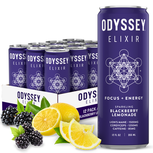 Blackberry Lemonade 85mg Sparkling Mushroom Energy