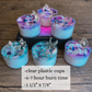 Witchy Woman Tealight Crystal Candles, Ritual Candles
