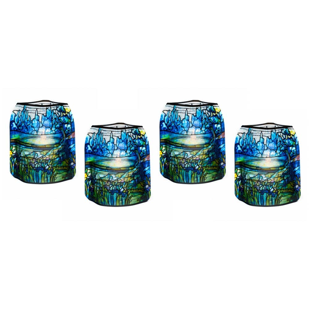 Luminary - Louis C. Tiffany Iris Landscapes
