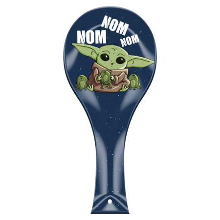 Star Wars Mandalorian Nom Frogs  Ceramic Spoon Rest