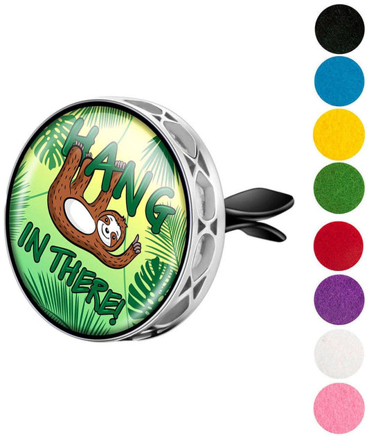 Hang In There Car Vent Diffuser for Essential Oils