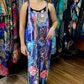 Trippy Multi Design Romper for Vibrant Comfort and Playful Style