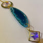 Crystal Sun Catchers With Prism Pendants Agate Slices