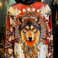 Wolf Zip Up Hoodie With Bold Wolf Graphic Cozy Fleece Jacket For Adventure Lovers