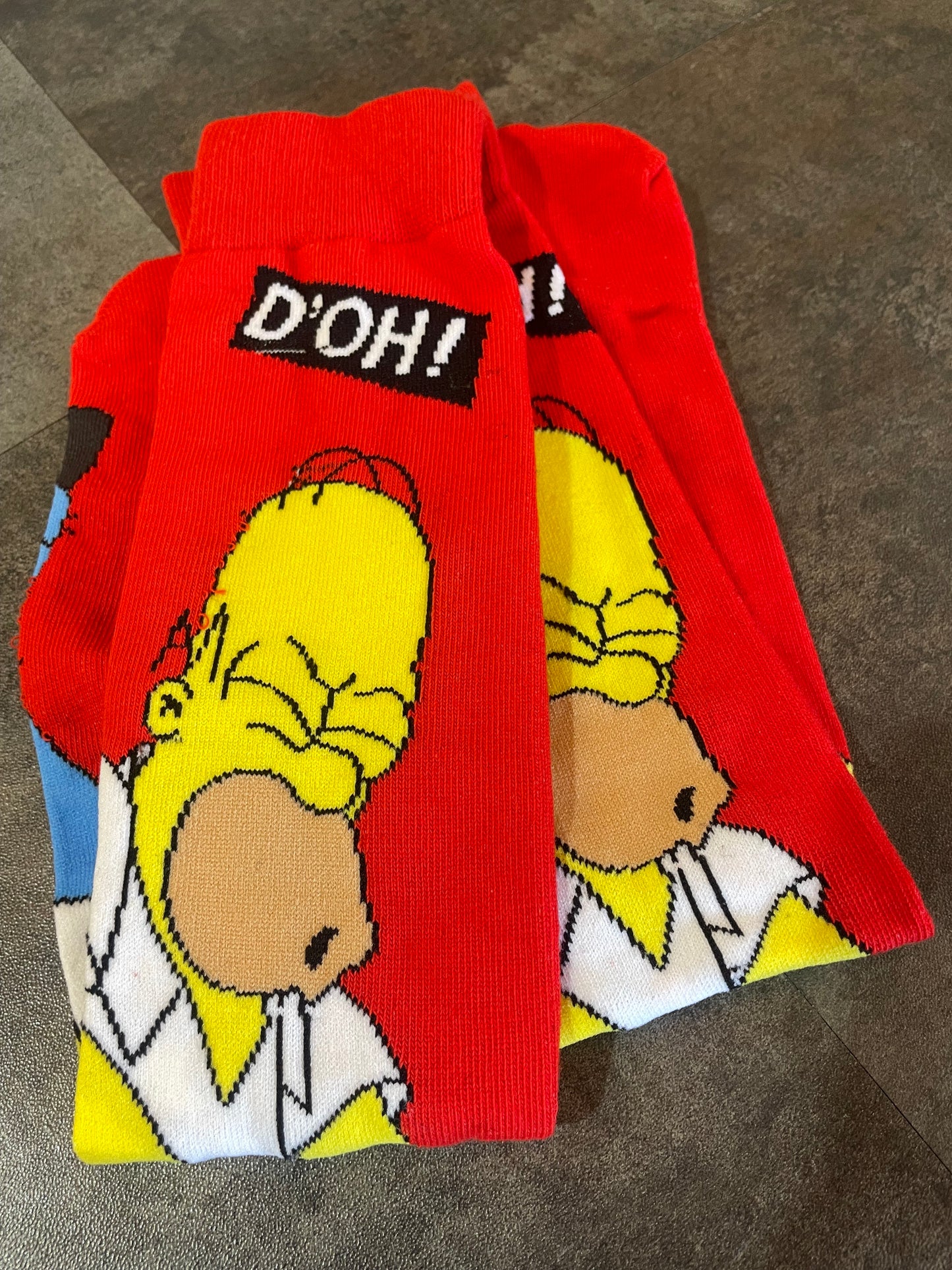 Bart Simpson Calf High Socks For Simpsons Fans And Collectors