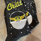 Baby Yoda Calf High Socks Soft Stretch Knit Galaxy Themed for Star Wars Fans