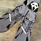 Ghost Face Calf High Socks Spooky Cozy Halloween Footwear