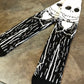 Jack Skellington Calf High Socks Nightmare Before Christmas