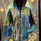 Himalayan Kathmandu Handcrafted Hooded Jacket Nepalese Artistry