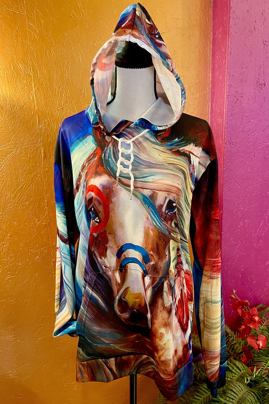 3D Print Horse Hoodie