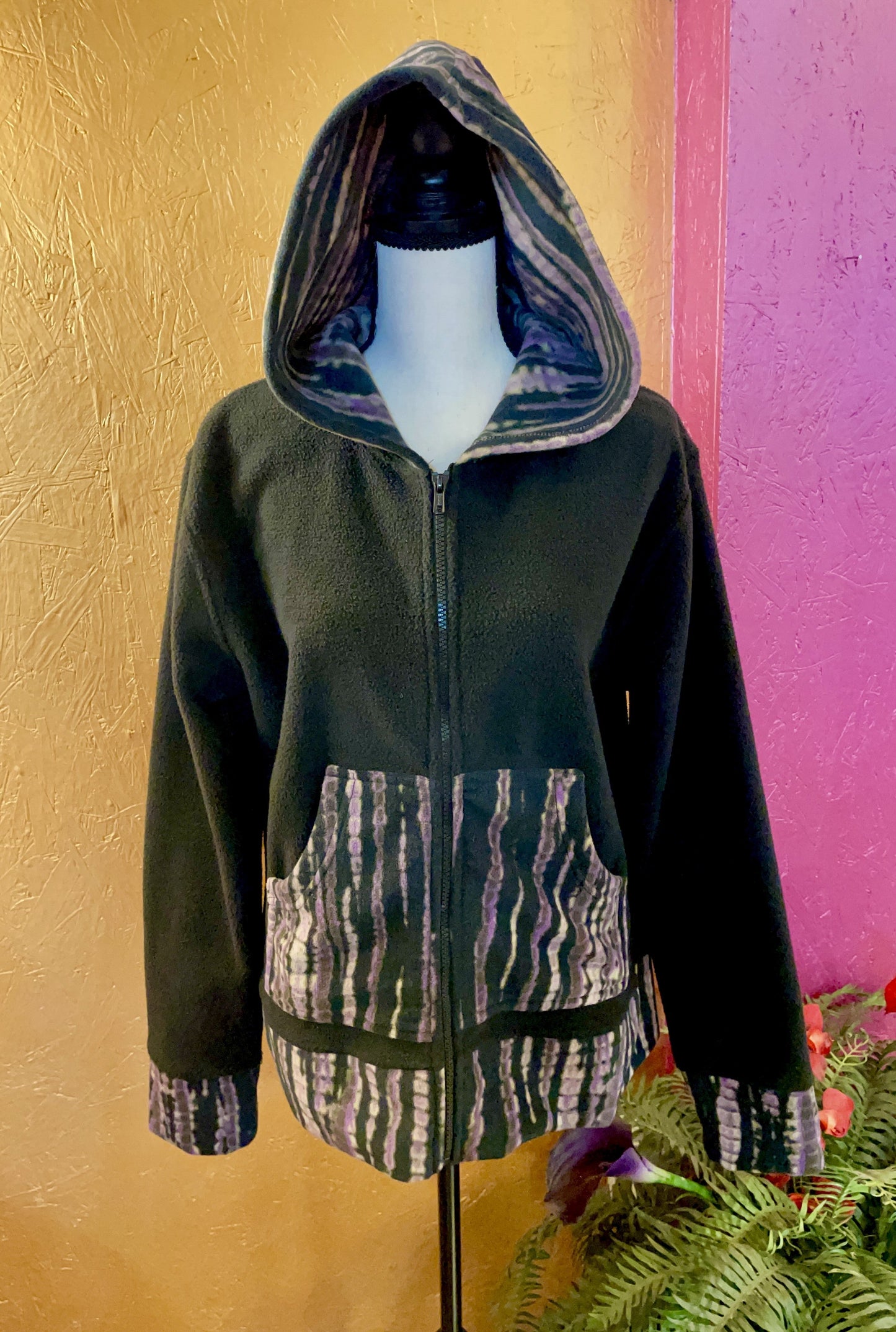 Gypsy Rose Fleece Zip Up Hoodie