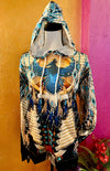 3D Phoenix/Native design Hoodie
