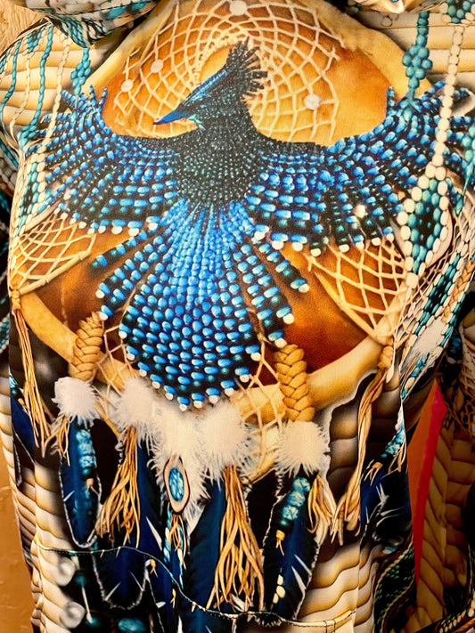 3D Phoenix/Native design Hoodie