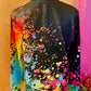 3D Paint Spatter Top