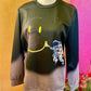 3D Astronaut Smiley Face Top