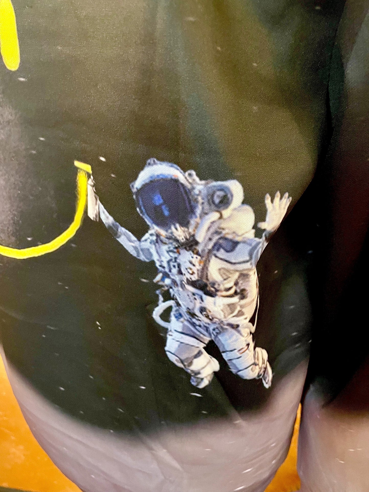 3D Astronaut Smiley Face Top