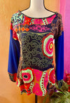Ladies Abstract Print Top