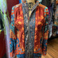 Soft Long Sleeve Paisley Cardigan Boho Cozy Layering Piece