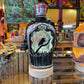 Raven Misty Moon Bottle With LED Lights Handcrafted Glass Art Piece
