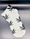 Cannabis Leaf Print Socks