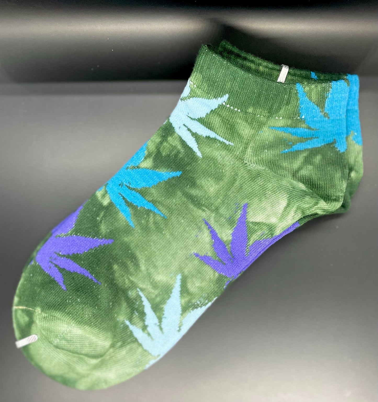 Cannabis Leaf Print Socks