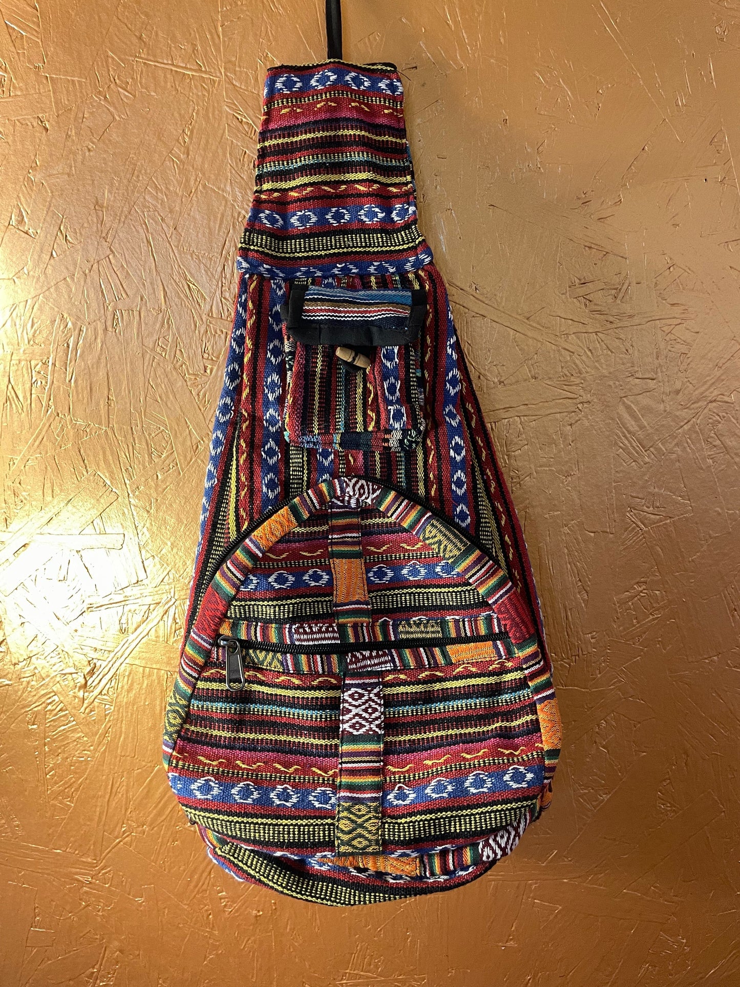 Multi Colored Hemp Crossbody