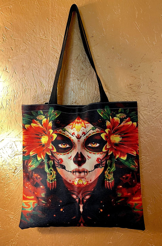 Sugar Skull Tote #2