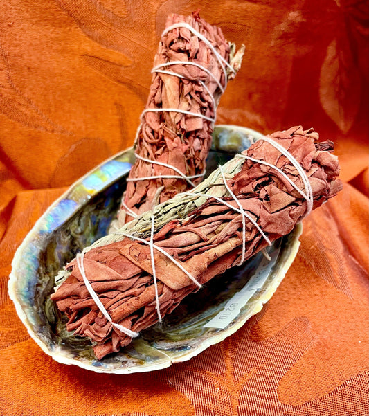 White Sage & Dragons Blood Smudge