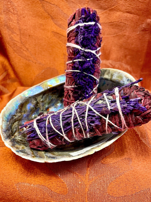 Dragon's Blood & Lavender Smudge