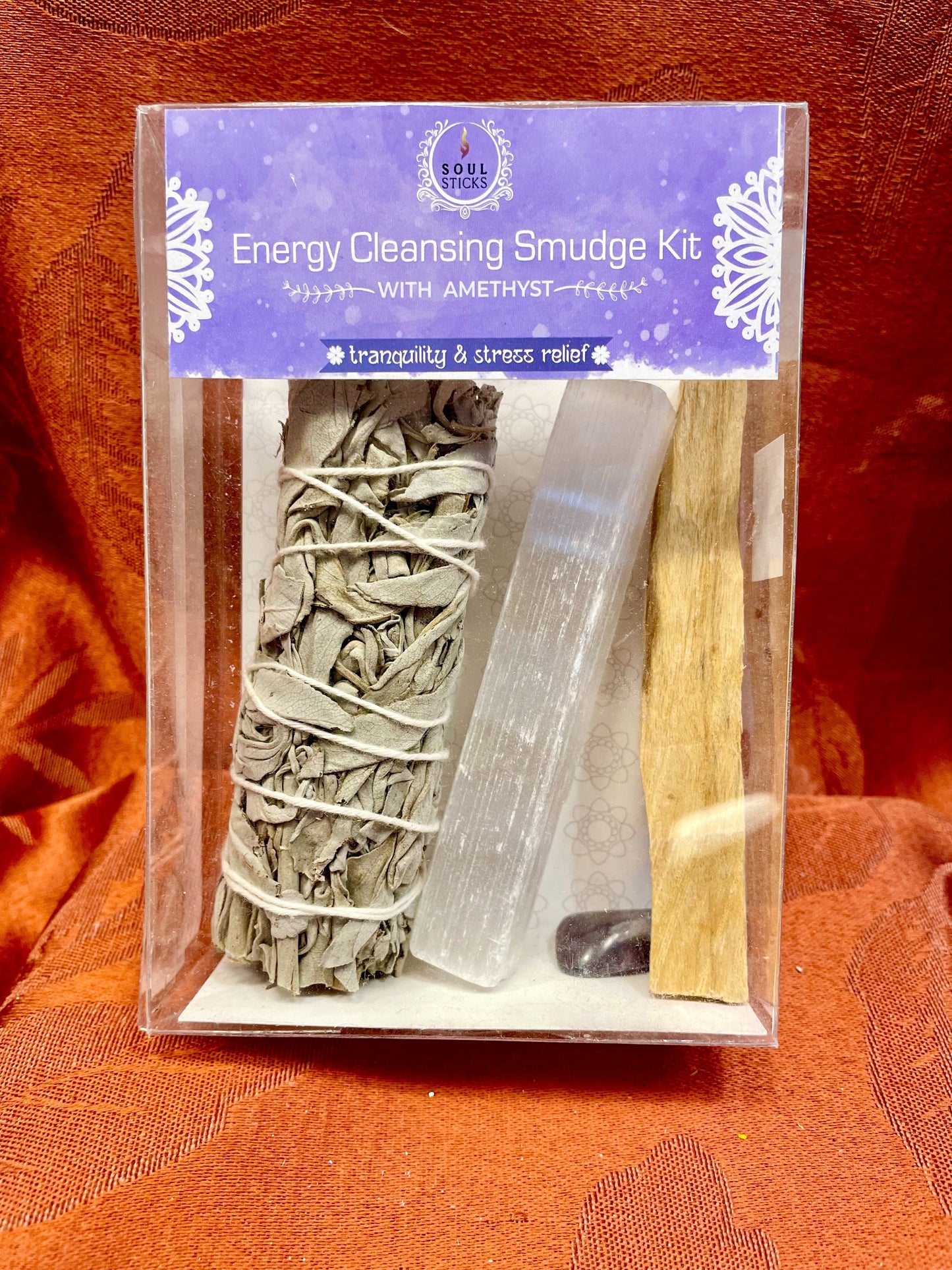 Amethyst Smudge Kit