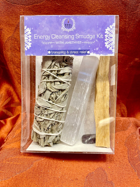 Amethyst Smudge Kit