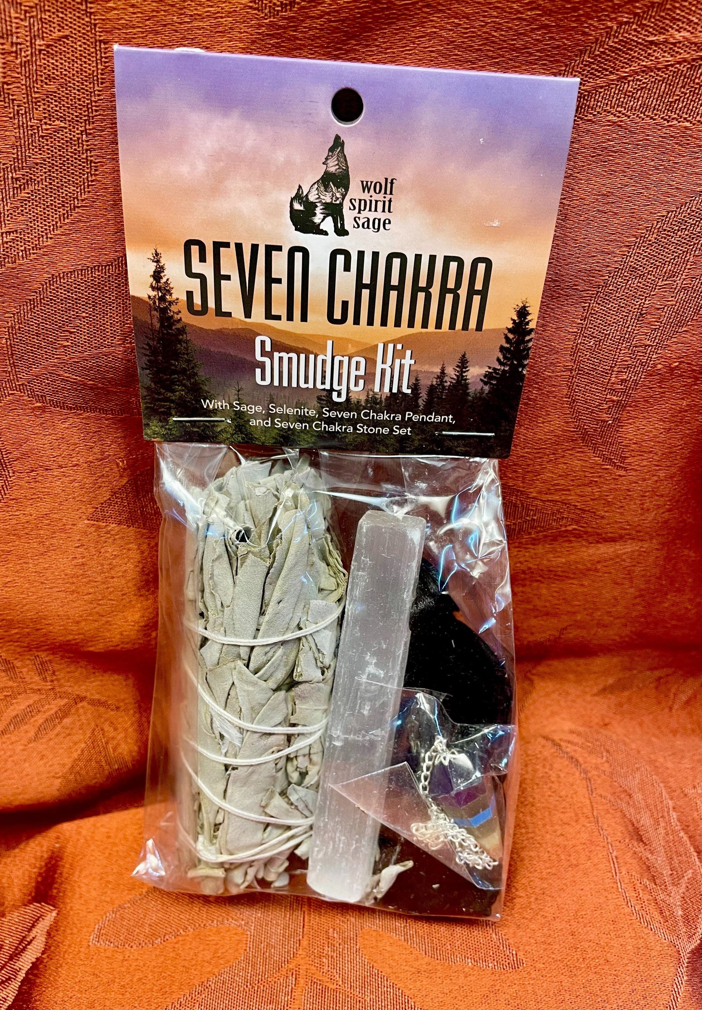 Seven Chakra Smudge Kit