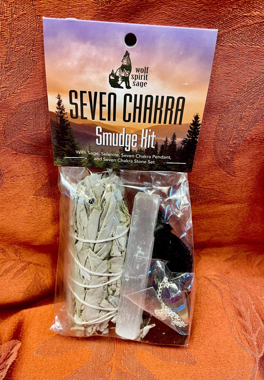 Seven Chakra Smudge Kit