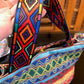 Embroidered Tassel Handbag With Colorful Embroidery And Playful Tassels