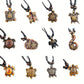 Carved Turtle Necklace By The Enchanted Bazaar Artisan
