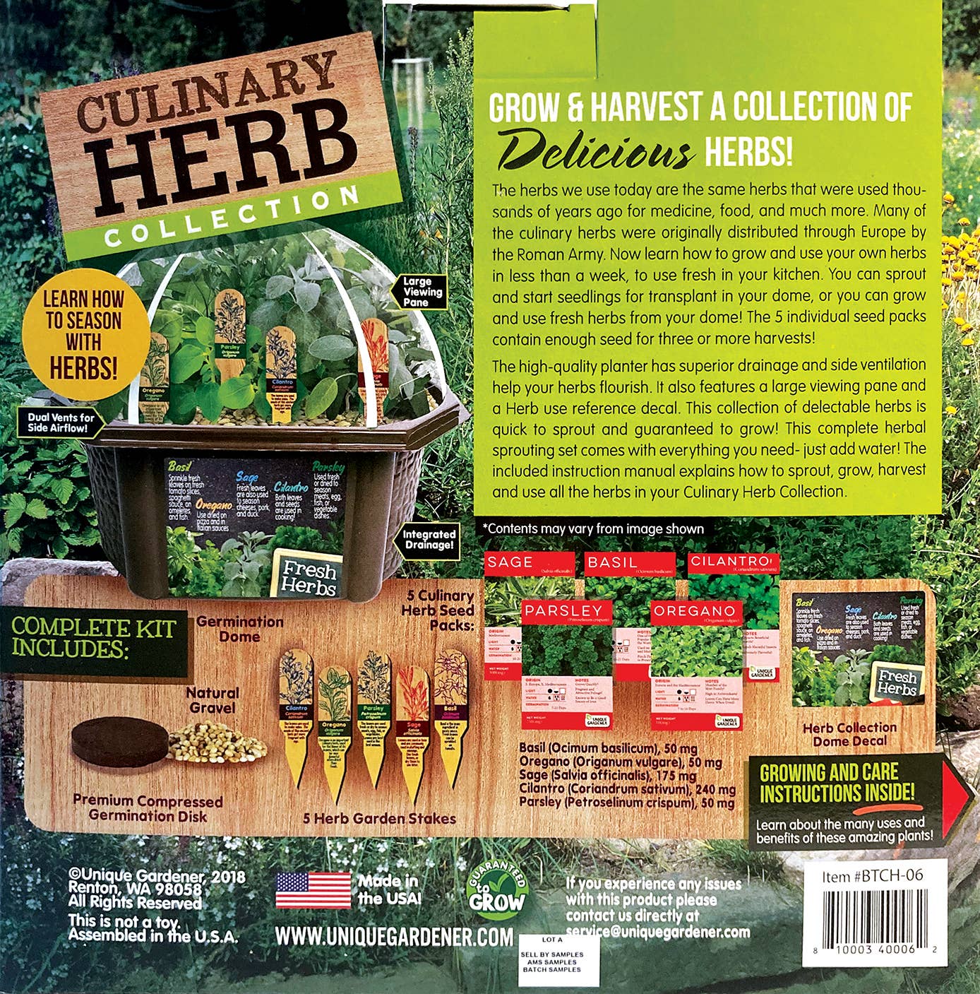 Culinary Herb Collection