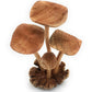 Hand Carved Medium Wooden Mushroom