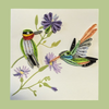 Hummingbird Quilled Greeting Card
