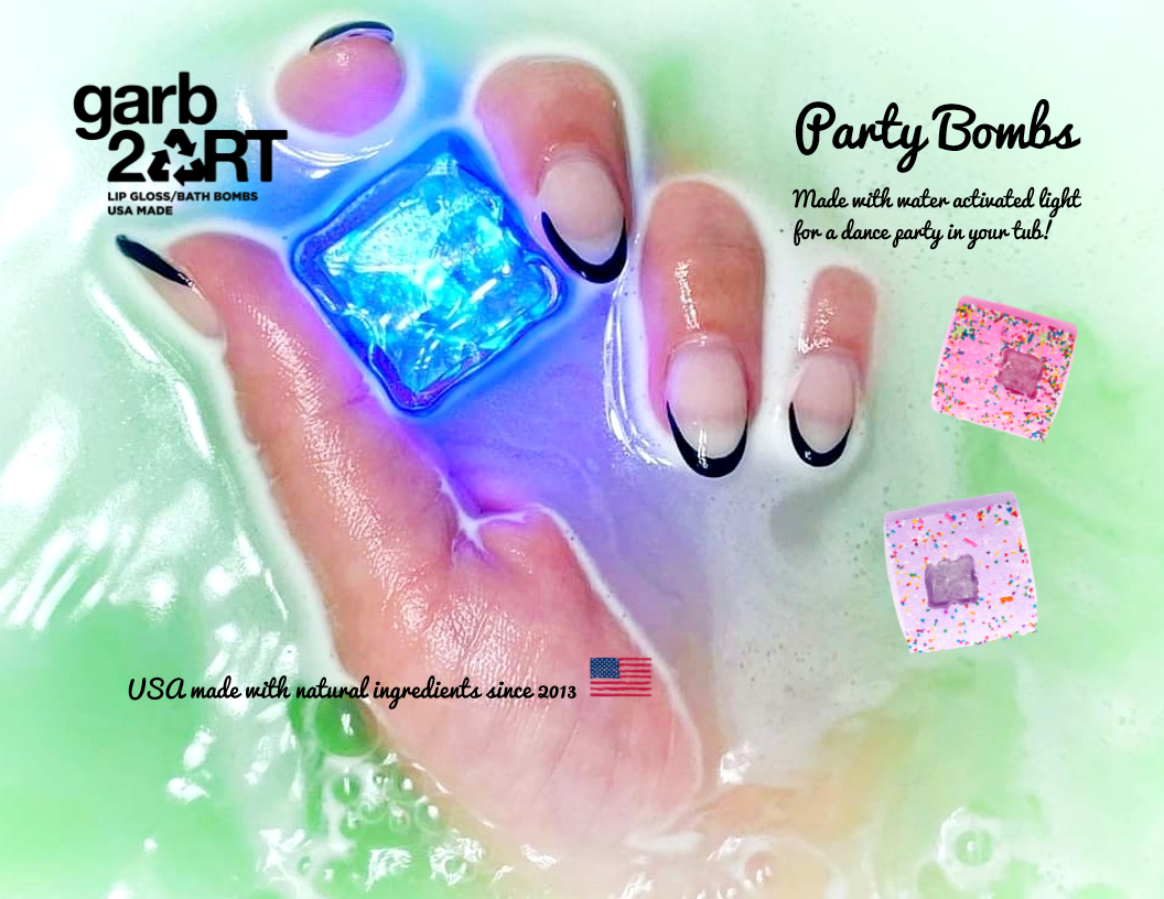 LED Party Bath Bombs 36 CT Display - 2022