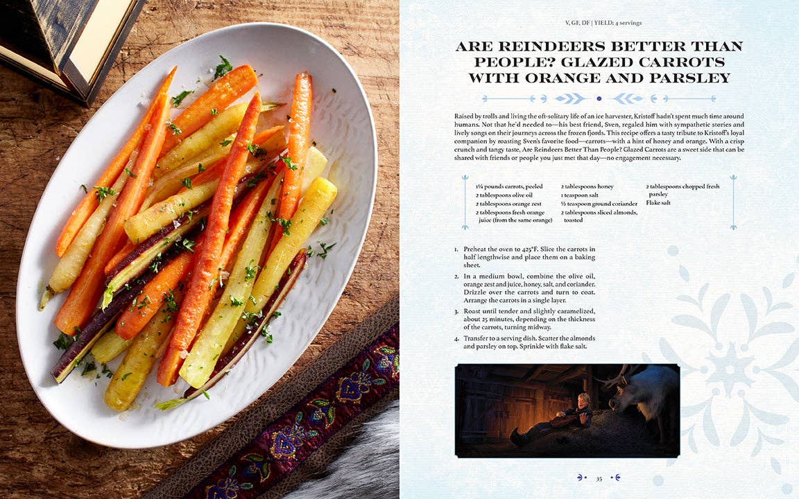 Disney Frozen Official Cookbook With Scandinavian Arendelle Recipes