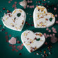 Spring Love Blossoms Heart Crystal Bath Bomb