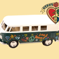 1962 Volkswagen Classic Hippie Bus with Decals