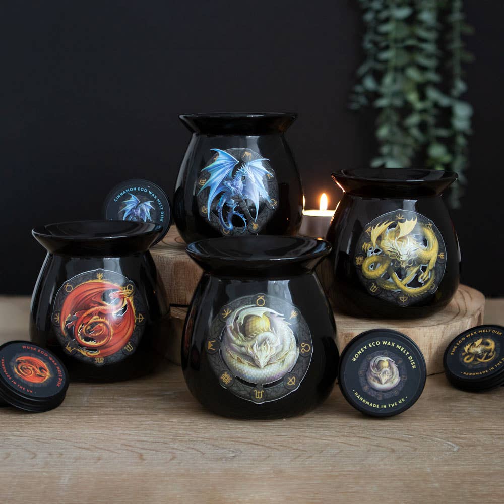 Yule Wax Melt Burner Gift Set by Anne Stokes