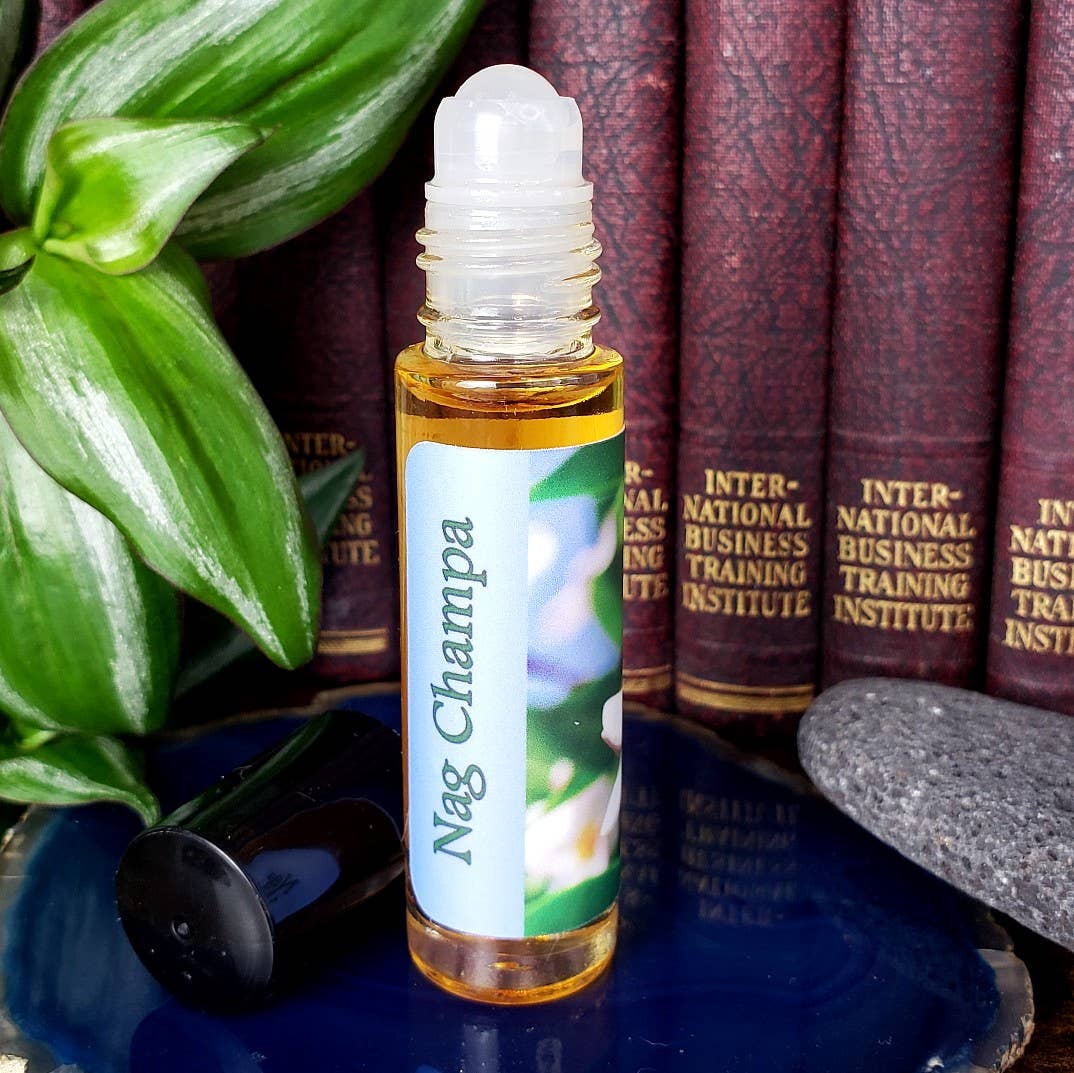 Authentic Nag Champa Perfume Oil Incense Inspired Unisex Sandalwood Plumeria