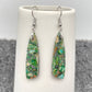 Colored Emperor Stone Geometric Agate Chakra Earrings Copper Nickel Free Lead Free Stylish Dainty Jewelry Gift For Her