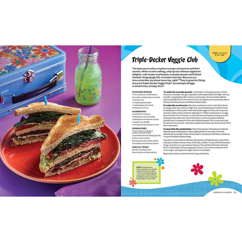 Scooby Doo Official Cookbook Recipes From Mystery Incorporated